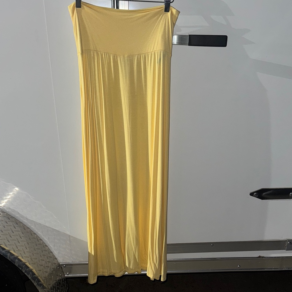 Azules Sunny Yellow Maxi Skirt